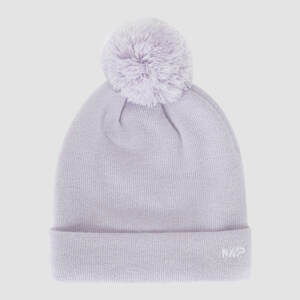 MP Bobble Hat - Lilac/White