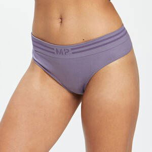 MP Dámská Essentials Seamless Tanga – Kouřově Fialová - L