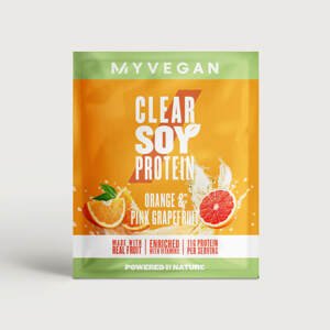 Clear Soy Protein - 17g - Orange and Pink Grapefruit