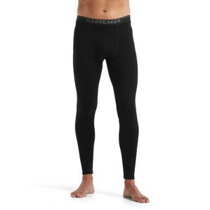 Pánské spodky ICEBREAKER Mens Merino Leggings, Black velikost: M