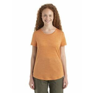 ICEBREAKER Wmns Sphere II SS Tee, Earth Heather velikost: S