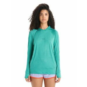 ICEBREAKER Wmns Cool-Lite™ LS Hoodie, Fresh velikost: M