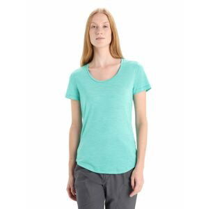 ICEBREAKER Wmns Sphere II SS Scoop Tee, Fresh Heather velikost: S