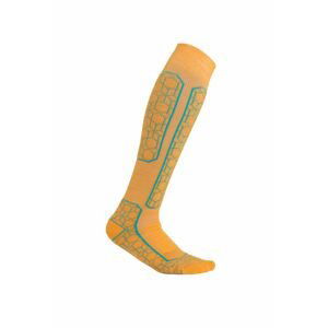 ICEBREAKER Wmns Ski+ Medium OTC Alpine Geo, Solar/Flux Green velikost: L