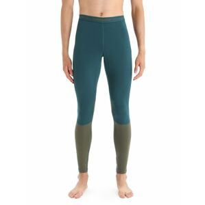 ICEBREAKER Mens 200 ZoneKnit™ Leggings, Green Glory/Loden velikost: L