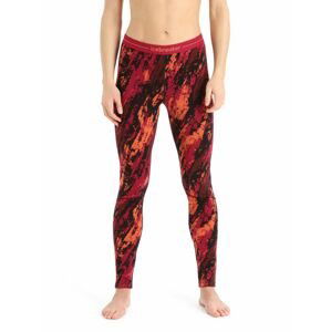 Dámské spodky ICEBREAKER Wmns 250 Vertex Leggings SediMenstary, Cherry/Flash/Black/J velikost: L