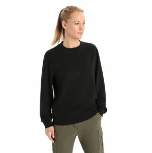 Dámská mikina ICEBREAKER Wmns Crush LS Sweatshirt, Black velikost: S