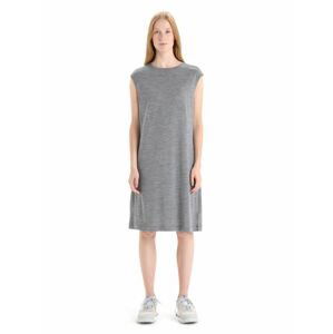 ICEBREAKER Wmns Granary Sleeveless Dress, Gritstone Heather velikost: S