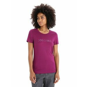 ICEBREAKER Wmns Tech Lite II SS Tee Moon Phase, Go Berry velikost: L