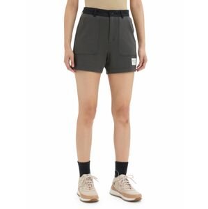 ICEBREAKER Wmns IB x Timberland Merino Terry Chino Shorts, Onyx/Black velikost: XL