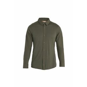 ICEBREAKER Mens Hike LS Top, Loden velikost: L