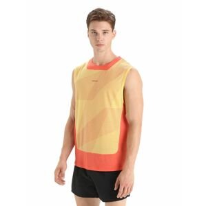 ICEBREAKER Mens ZoneKnit™ Tank GEODETIC, Summer/Vibrant Earth/Aop velikost: M