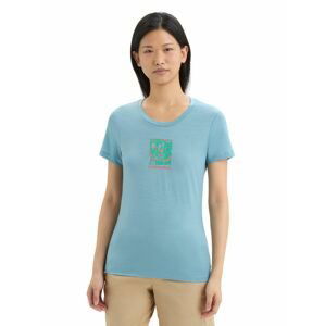 ICEBREAKER Wmns Tech Lite II SS Tee Wildflower Bloom, Astral Blue velikost: L