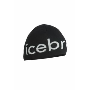 ICEBREAKER Unisex Merino Icebreaker Beanie, Black/Ecru Heather velikost: OS