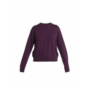 ICEBREAKER Wmns Merino Crush II LS Sweatshirt, Nightshade velikost: L