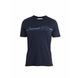 ICEBREAKER Mens Merino 150 Tech Lite II SS Tee TBC, Midnight Navy velikost: XL