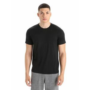 Pánské triko krátký rukáv ICEBREAKER Mens Tech Lite II SS Tee, Black velikost: L