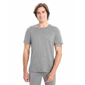 Pánské triko krátký rukáv ICEBREAKER Mens Tech Lite II SS Tee, Gritstone Heather velikost: XXL