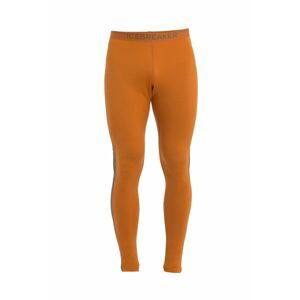 Pánské merino spodky ICEBREAKER Mens 200 Oasis Sonebula Leggings, Earth/Loden velikost: L