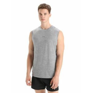 ICEBREAKER Mens ZoneKnit™ Tank, Metro Heather velikost: M