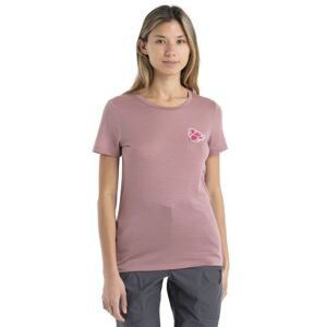 ICEBREAKER Wmns Merino 150 Tech Lite II SS T Community, Crystal velikost: XS