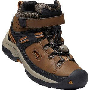 Keen TARGHEE MID WP K dark earth/golden brown Velikost: 31 dětské boty