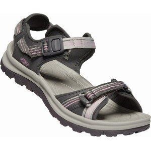 Keen TERRADORA II OPEN TOE SANDAL WOMEN dark grey/dawn pink Velikost: 37,5 dámské sandály