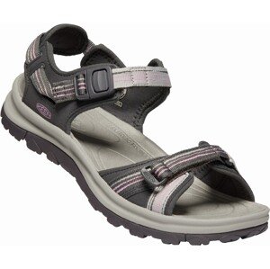 Keen TERRADORA II OPEN TOE SANDAL WOMEN dark grey/dawn pink Velikost: 39,5 dámské sandály