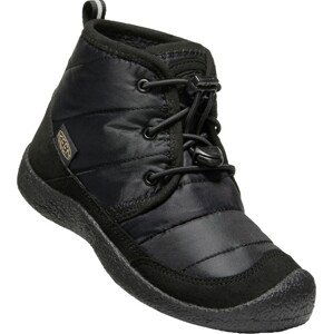 Keen HOWSER II CHUKKA WP Y black/black Velikost: 34 dětské boty