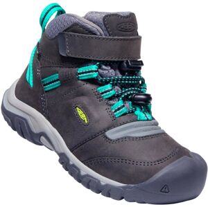 Keen RIDGE FLEX MID WP CHILDREN magnet/greenlake Velikost: 31 dětské boty