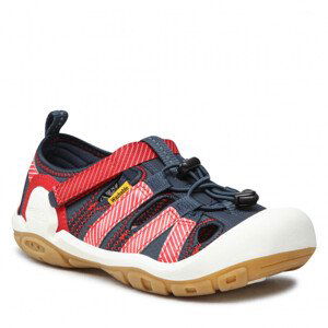 Keen KNOTCH CREEK Y navy/stripes Velikost: 32/33 dětské sandály