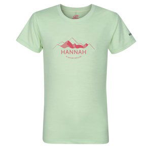 Hannah CORNET JR II paradise green mel Velikost: 146/152 dětské tričko s krátkým rukávem