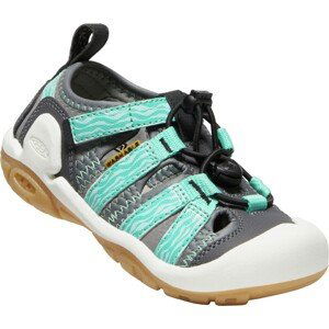 Keen KNOTCH CREEK C steel grey/waterfall Velikost: 30 dětské sandály