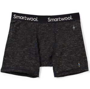 Smartwool M MERINO HEMP BLEND BOXER BRIEF BOXED black heather Velikost: S