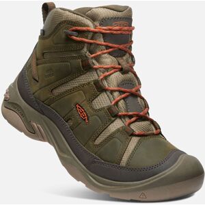 Keen CIRCADIA MID WP MEN dark olive/potters clay Velikost: 44,5 boty