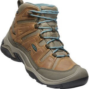 Keen CIRCADIA MID WP WOMEN toasted coconut/north atlantic Velikost: 38 dámské boty