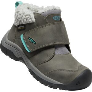 Keen KOOTENAY IV MID WP CHILDREN steel grey/porcelain Velikost: 25/26 boty