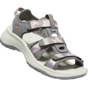 Keen ASTORIA WEST OPEN TOE WOMEN fawn/tie dye Velikost: 39,5 sandály