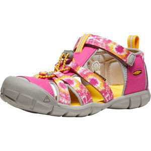 Keen SEACAMP II CNX YOUTH multi/keen yellow Velikost: 35 dětské sandály