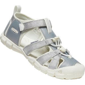 Keen SEACAMP II CNX YOUTH silver/star white Velikost: 37 dětské sandály