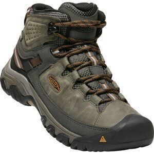 Keen TARGHEE III MID WP WIDE MEN black olive/golden brown Velikost: 47 boty