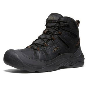 Keen CIRCADIA MID WP MEN black/curry Velikost: 47,5 pánské boty