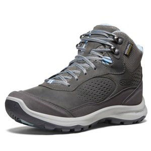 Keen TERRADORA EXPLORER MID WP WOMEN steel grey/clear sky Velikost: 38 dámské boty