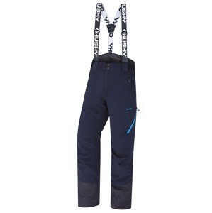 Husky Pánské lyžařské kalhoty Mitaly M black blue Velikost: XL pánské kalhoty