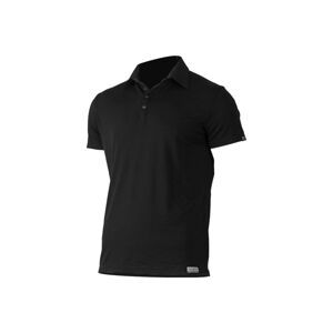 Lasting ELIOT 9090 černá vlněné merino polo košile Velikost: XL