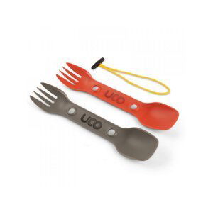 UCO gear UCO Set 2 ks ECO Utility Spork - Chilli & Slate