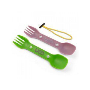 UCO gear UCO Set 2 ks ECO Utility Spork - Green & Lavender