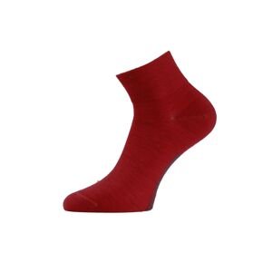 Lasting merino ponožky FWE červené Velikost: (34-37) S