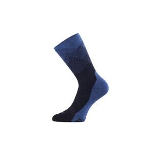 Lasting merino ponožky FWN modré Velikost: (46-49) XL