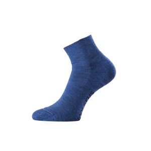 Lasting merino ponožky FWP modré Velikost: (42-45) L unisex ponožky